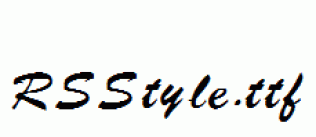 RSStyle.ttf