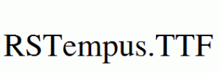 RSTempus.ttf
