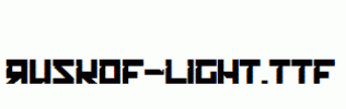RUSKOF-LIGHT.ttf