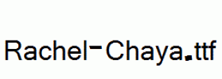 Rachel-Chaya.ttf