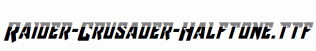 Raider-Crusader-Halftone.ttf