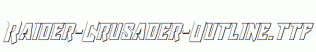 Raider-Crusader-Outline.ttf