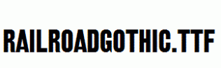 RailroadGothic.ttf
