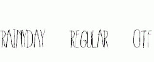 RainyDay-Regular.otf