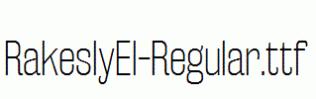 RakeslyEl-Regular.ttf