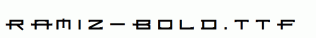Ramiz-Bold.ttf