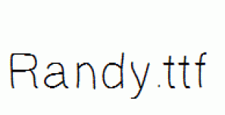 Randy.ttf