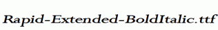 Rapid-Extended-BoldItalic.ttf