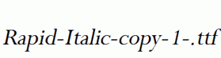 Rapid-Italic-copy-1-.ttf