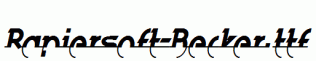 Rapiersoft-Becker.ttf