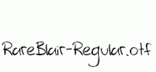 RareBlair-Regular.otf