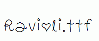 Ravioli.ttf