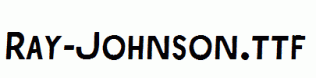 Ray-Johnson.ttf