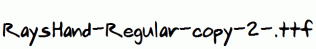 RaysHand-Regular-copy-2-.ttf