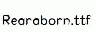 Rearaborn.ttf