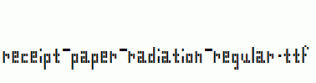 Receipt-Paper-Radiation-Regular.ttf
