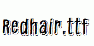 Redhair.ttf