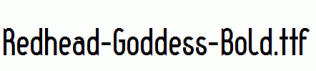 Redhead-Goddess-Bold.ttf
