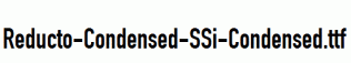 Reducto-Condensed-SSi-Condensed.ttf