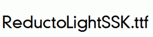 ReductoLightSSK.ttf