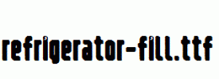 Refrigerator-Fill.ttf