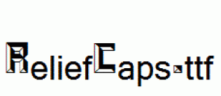 ReliefCaps.ttf
