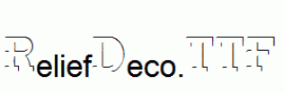 ReliefDeco.ttf