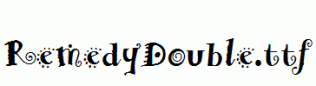 RemedyDouble.ttf