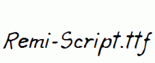 Remi-Script.ttf