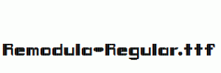 Remodula-Regular.ttf
