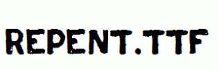 Repent.ttf