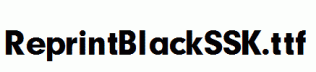 ReprintBlackSSK.ttf