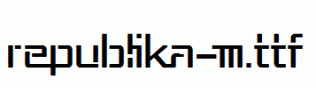 Republika-III.ttf