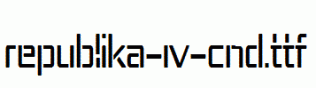 Republika-IV-Cnd.ttf