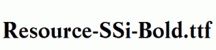 Resource-SSi-Bold.ttf
