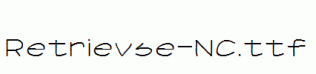 Retrievse-NC.ttf