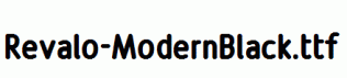 Revalo-ModernBlack.ttf
