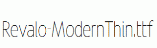 Revalo-ModernThin.ttf