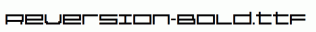 Reversion-Bold.ttf