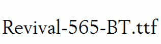 Revival-565-BT.ttf