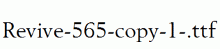 Revive-565-copy-1-.ttf