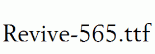 Revive-565.ttf