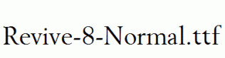 Revive-8-Normal.ttf
