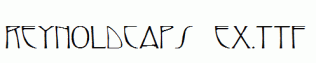 ReynoldCaps-Ex.ttf