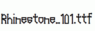 Rhinestone-101.ttf