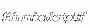 RhumbaScript.ttf