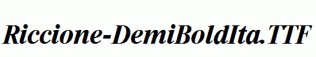 Riccione-DemiBoldIta.ttf