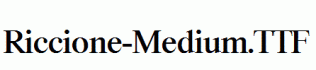 Riccione-Medium.ttf
