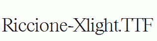 Riccione-Xlight.ttf