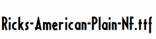 Ricks-American-Plain-NF.ttf